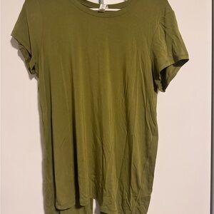 lululemon athletica Short Sleeve Tee in Olive